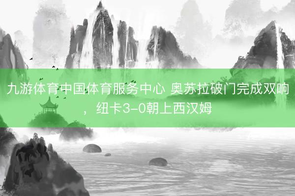 九游体育中国体育服务中心 奥苏拉破门完成双响，纽卡3-0朝上西汉姆