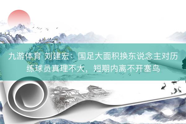 九游体育 刘建宏：国足大面积换东说念主对历练球员真理不大，短期内离不开塞鸟